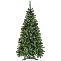 Sonic Kunstkerstboom met voet, 220 cm. Groene kerstboom