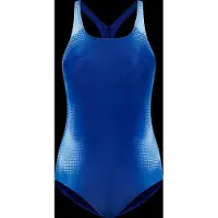 Speedo - Women's Print Medalist Swimsuit - Badpak 46, blauw
