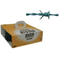 Cavatorta Filo Ferro Spinato, model Mt.100, verzinkt en gecoat met kunststof, "Riccio" type