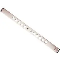 Mottura Contrapennen voor veiligheidsdeuren, type 94267 - afstand tussen de gaten: 28 mm, afmetingen: 562 x 35 x 3 mm (942670028)