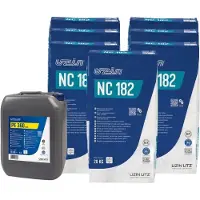 UZIN NC 182 Dichtzet-mortelpakket, 50 m² Cement reparatiemortel-set, incl. primer