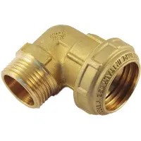 TIEMME Manchetstuk voor polyethyleenbuis, PN 25, , 40x1"1/4