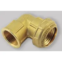 TIEMME Elleboogkoppeling voor polyethyleenbuis, PN 25, , 63x2"