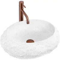 REA - Opzetwastafel Mika Light Grey - 50 x 38 x 15 cm