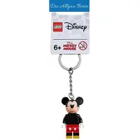 LEGO Disney Mickey sleutelhanger, sleutelhanger, meerkleurig, figuurtje, geschikt voor kinderen vanaf 6 jaar, 150 mm