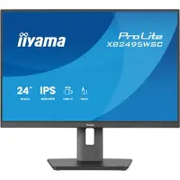Iiyama ProLite XB2495WSC-B1 - 24 inch - WUXGA - IPS - USB-Hub (3x) - verstelbaar - USB-C