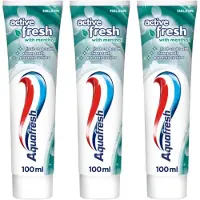 Aquafresh Tandpasta Active Fresh - 3 x 100 ml - Voordeelverpakking