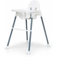 Asalvo Basic Pro Home Highchair Wit Kinderen