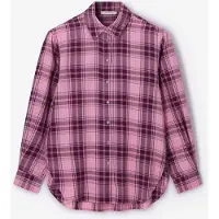Sissy-Boy Paars geruite blouse | Maat: S
