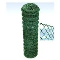 Cavatorta Gegalvaniseerd, groen gecoat metalen gaas "Replax", maaswijdte 50x50, draaddikte ø mm.2,7, cm.100h.
