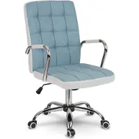 Sofotel 2456 Kantoorkruk Benton, blauw-wit
