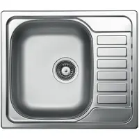 Novaservis Spoelbakken - Spoelbak 500x580 mm, roestvrij staal DR50/58