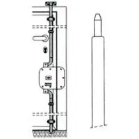 CR Verstelbare, gebogen stang voor driepuntsluiting, type 91-01 - diameter 18 mm (91-01)