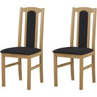 LeafDesign ESSZIMMERSTUHL - Set van 2 stoelen. Bos 7. Kleur: opaalgrijs. Materiaal: opium (99%)