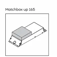Kreon - Matchbox for up (in-line) 165 square