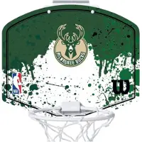 Wilson NBA Team Mini Hoop Milwaukee Bucks | Milwaukee Bucks / One Size