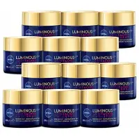 Nivea 12 x - Nachtcrème - CELLular LUMINOUS630 Tegen Vlekken - Egaliserend - Tegen pigmentvlekken - Met Hyaluronzuur - 50 ml - Voordeelverpakking - 12 stuks