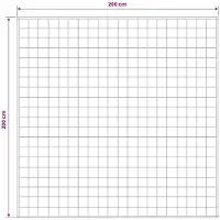 vidaXL Verzwaringsdeken Antraciet 200 x 200 cm 13 kg 100% Katoen 205T