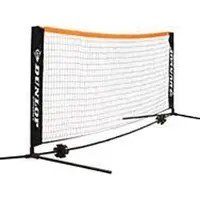 Dunlop tennisnet 6m tennis/badminton - zwart - TU