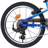Volare Venom Kinderfiets - Jongens - 18 inch - Blauw - 6 versnellingen