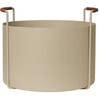 Ferm Living Port houtmand, 42x40x32,4 cm Cashmere