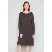JOOP! Nachthemd ' Loungewear ' donkerbruin