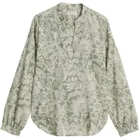 Marc O'Polo Blouse lichtbeige / pastelgroen
