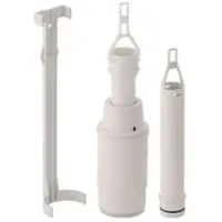 Geberit Volledige Campana Twico, enkelvoudige uitlaat, Twinline bediening