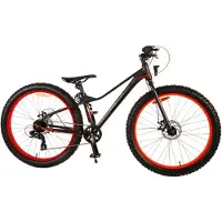 Volare Gradient Kinderfiets - Jongens - 26 inch - Zwart Oranje - 7 versnellingen