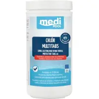 MediPOOL Multifunctionele zwembadt tabletten voor desinfectie, 20 gram