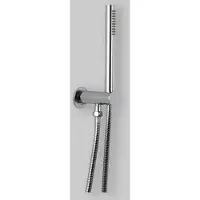 IDEAL STAR Doucheset rond, chroom: douchekop, handdouche en slang