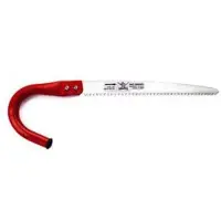 Samurai Snoeimes met handvat in de vorm van een paraplu, met rechte, continue tanden - lemmet van 240 mm (PS-240-LH)