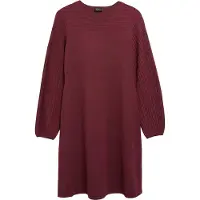 s.Oliver Black Label Gebreide jurk bordeaux