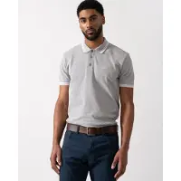 HUGO BOSS Boss Green Paddy poloshirt 3 knoops grijs