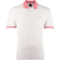 BOSS Shirt ecru / oranje