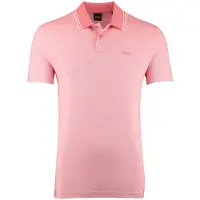 BOSS poloshirt korte mouw Boss orange roze