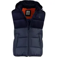 A Fish Named Fred Bodywarmer donkerblauw puffer
