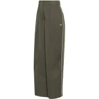 Adidas Pantalon 'Firebird' bruin gemêleerd / lichtgrijs