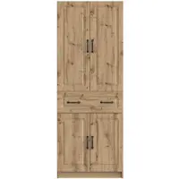 vidaXL Kast Set 2 st Bewerkt hout