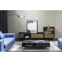 AEA Schrankwände Regal Wohn Wand Side Low Board Regale Holz design Schränke TV-Möbel