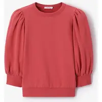 Sissy-Boy Rode sweater met pofmouwen | Maat: S