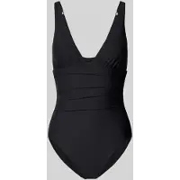 Jake*s Casual Slim fit badpak met plooien