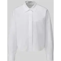Opus Loose fit overhemdblouse van pure katoen model 'Femi'