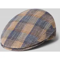 Müller Headwear Flatcap van mix van katoen en linnen