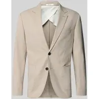 Selected regular fit colbert met linnen en viscose model 'DALI'