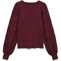 Vero Moda Vmnewlimone ls v-neck pullover boo