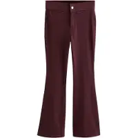 Next - Dames - Denim petite legging van jersey met flared pijpen - Petite - Rood