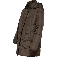 ONLY Olmclair Puffer Jas Dames Bruin Xl