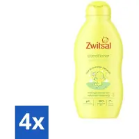 Zwitsal - Conditioner voor baby's - Milde verzorging - 200 ml - Voordeelverpakking - 4 stuks