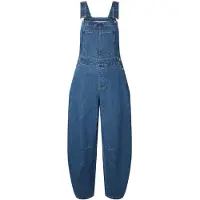Pieces Tuinbroek 'ALICE' blauw